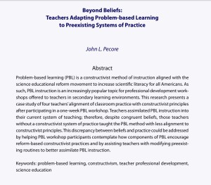 Abstract to Pescore Paper